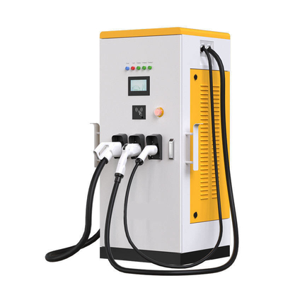 Производительность 60Kw Dc Ev зарядное устройство Ccs1/2 Ocpp1.6J Ev зарядная станция с двойным пистолетом