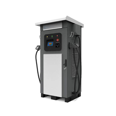 Интерфейс CCS 400KW Выходная мощность DC быстрая станция зарядки электромобилей с рекламным дисплеем