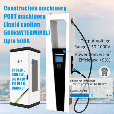 Станция сверхбыстрой зарядки 360 kW/600 kW с интерфейсом CCS2